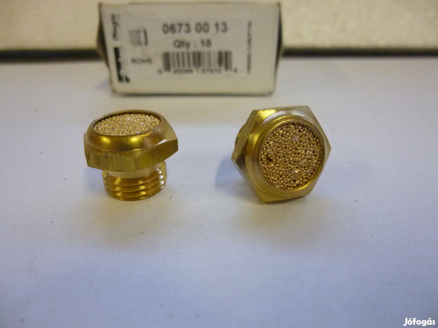 Pneumatikus hangtompító kipufogó Legris 1/4" új ( 4801)