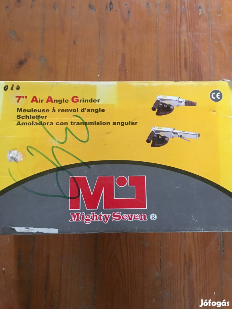 Pneumatikus sarokcsiszoló