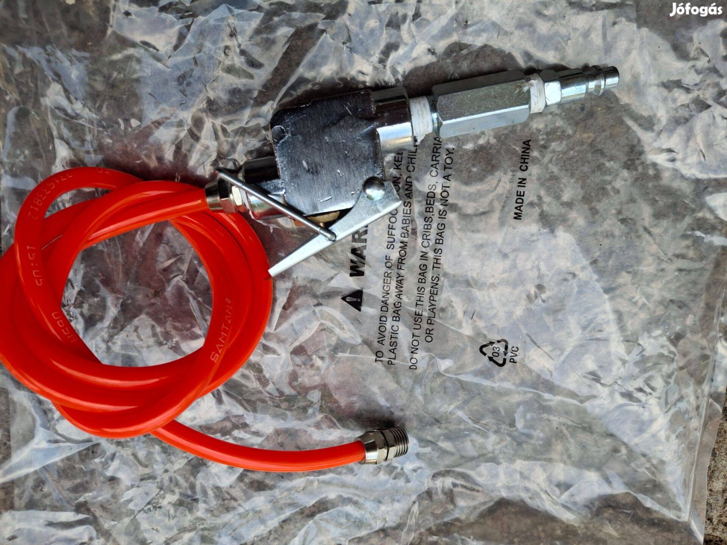 Pneumatikus új kézi szelep