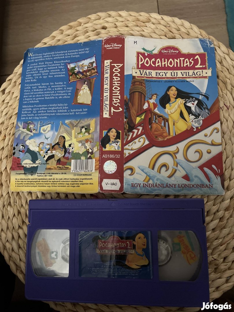 Pocahontas 2 vhs