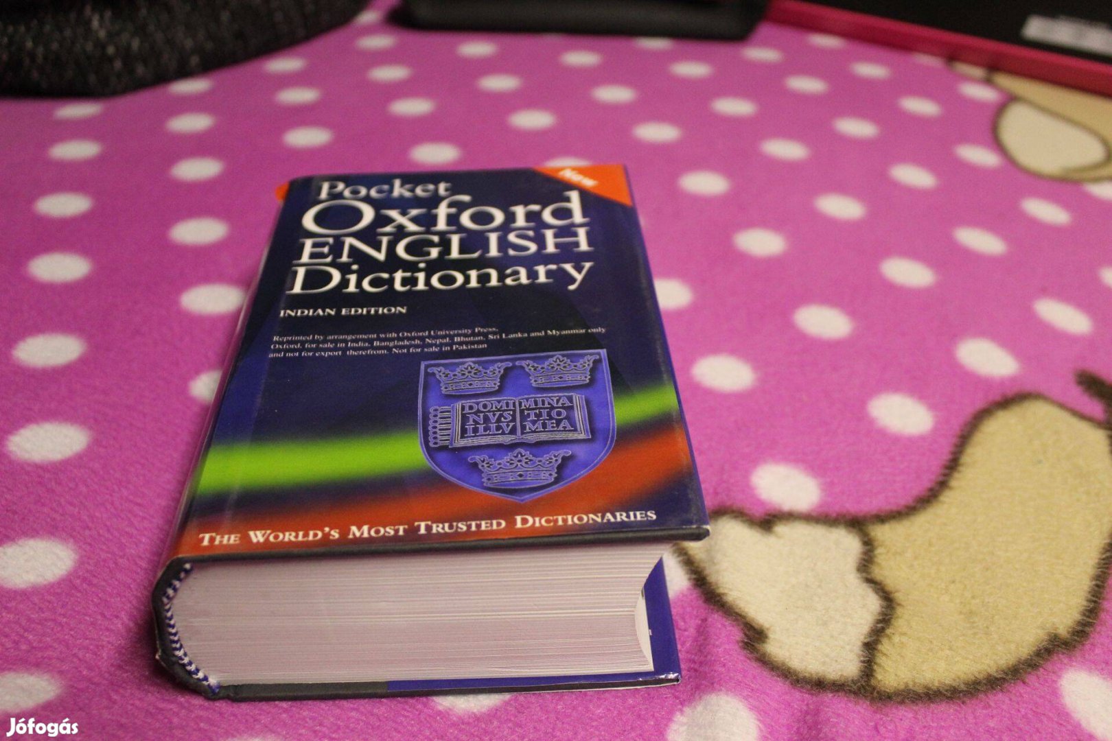 Pocket Oxford English Dictionary, Uj, angolul