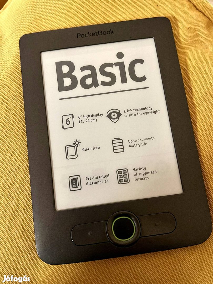 Pocketbook Basic eköny olvasó e-ink képernyő ebook e-book reader 