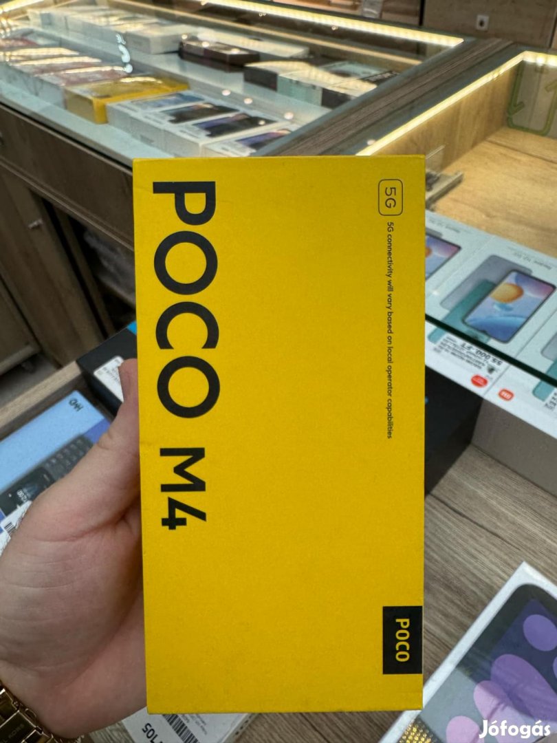 Poco M4 5G Kártyafüggetlen 128 GB, 12 hó garancia