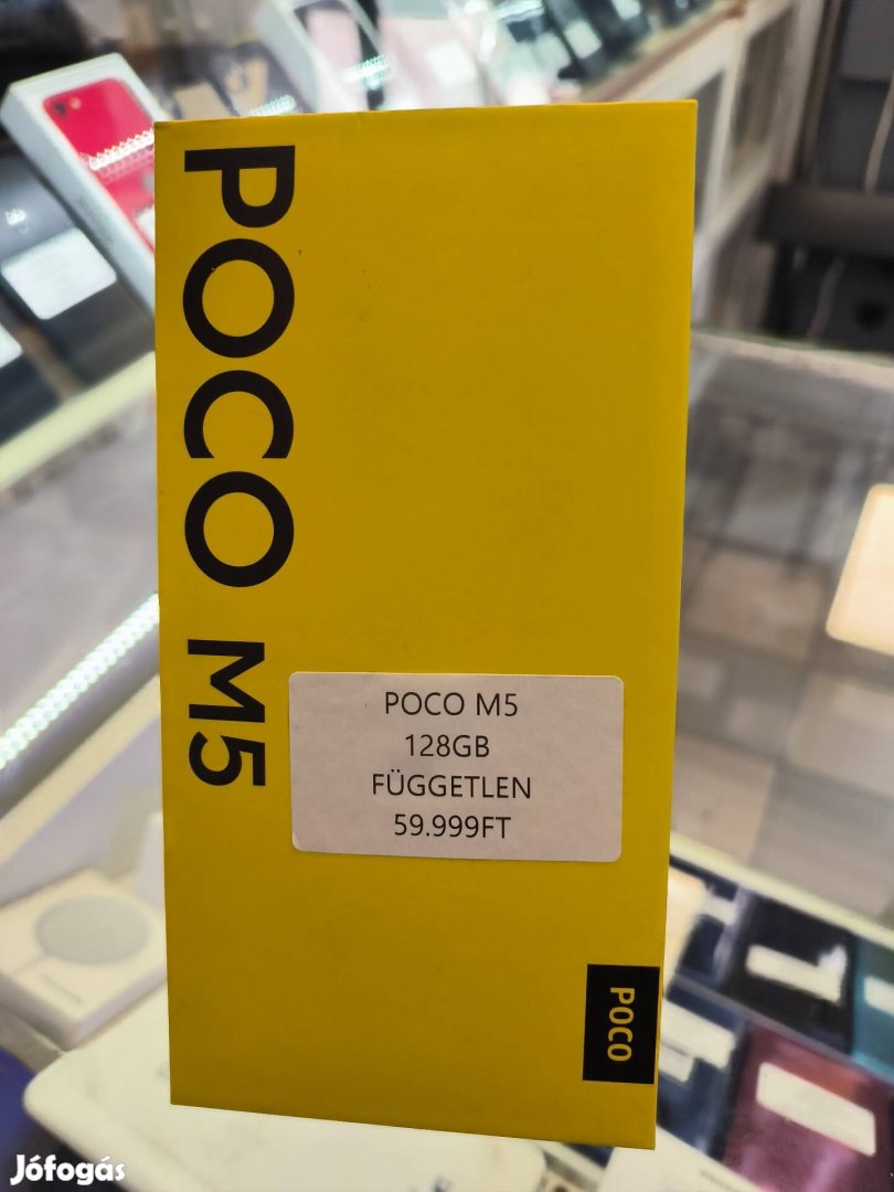 Poco M5 128gb független új 