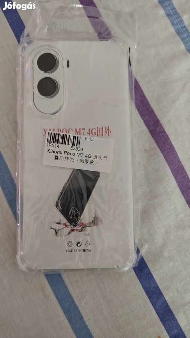Poco M7 védő tok és fólia