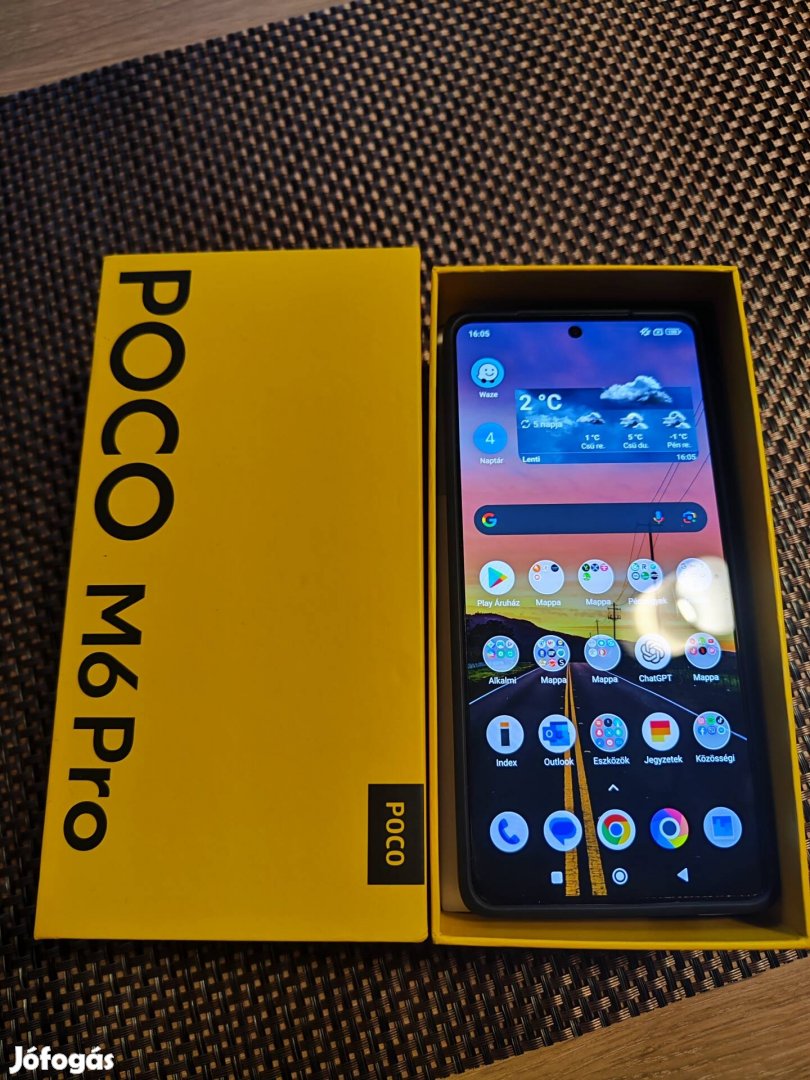 Poco m6 pro fekete