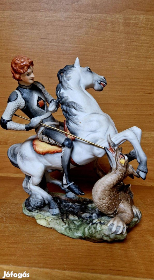 Poema Artistic Porcelain szobor"Szent György"