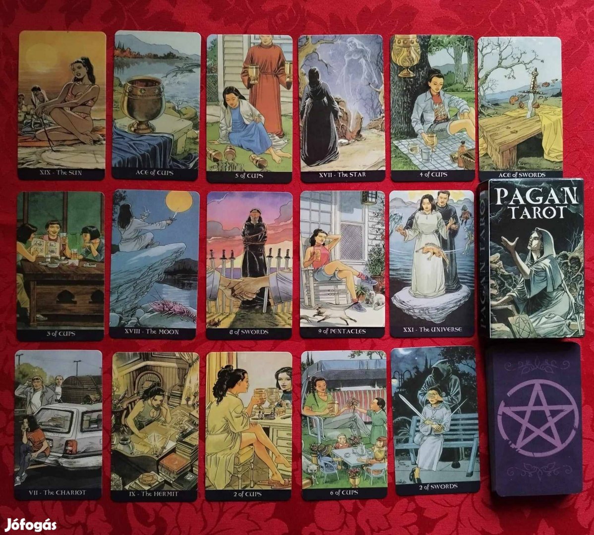 Pogány Tarot Kártya 78 Lapos Tarot Gyűjteményből - Új