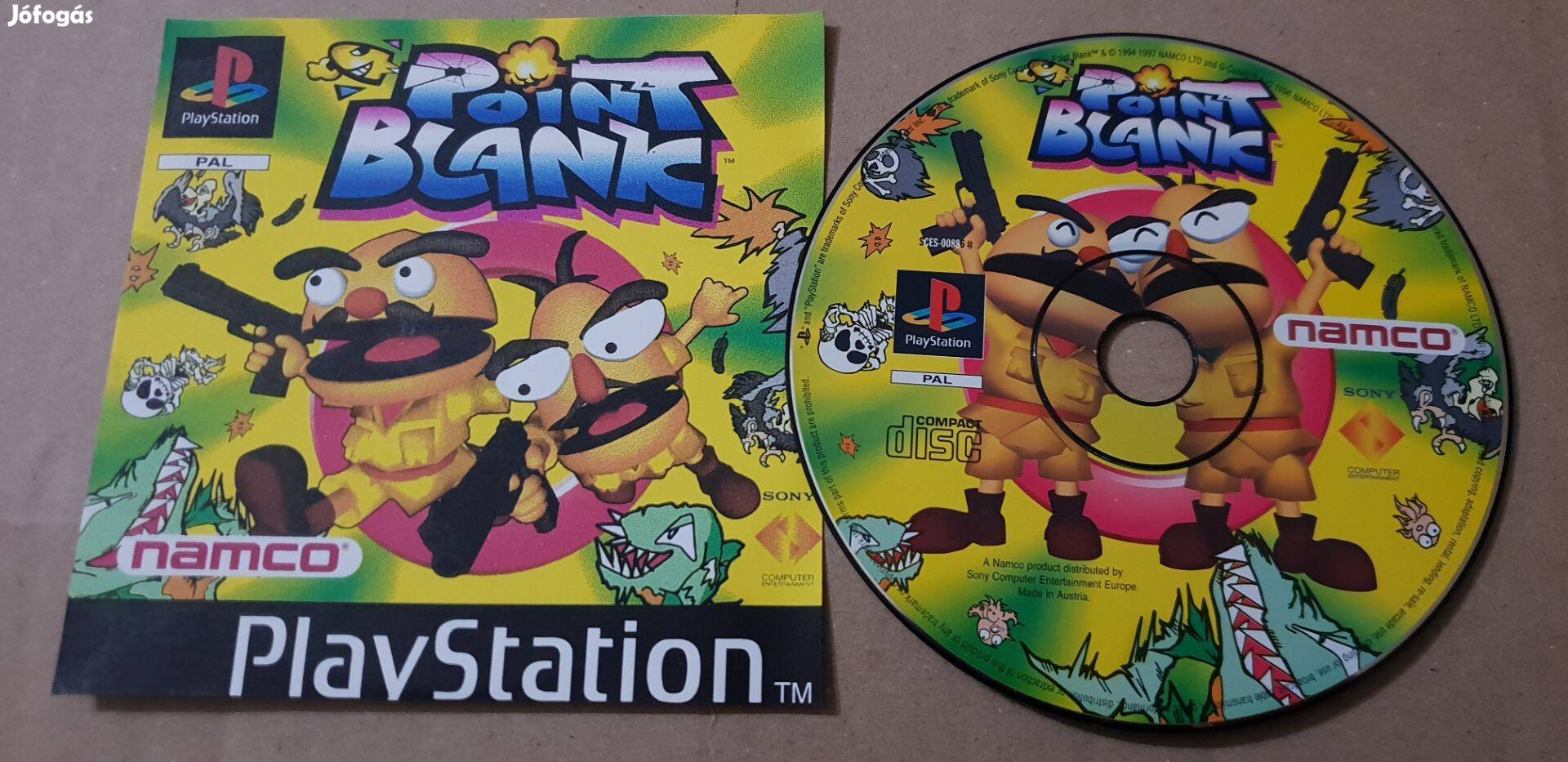 Point Blank Playstation eredeti lemez eladó