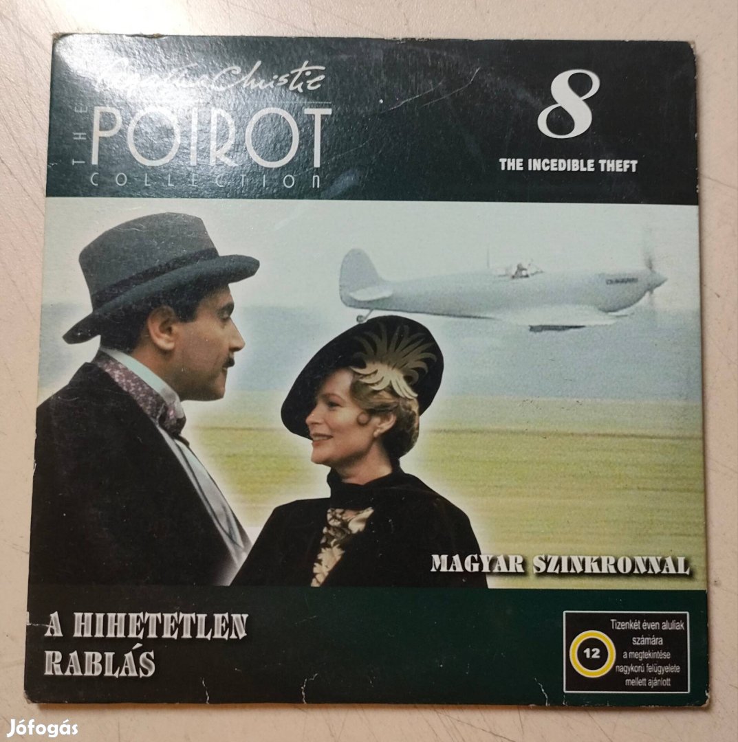 Poirot-A Hihetetlen Rablás DVD eladó 