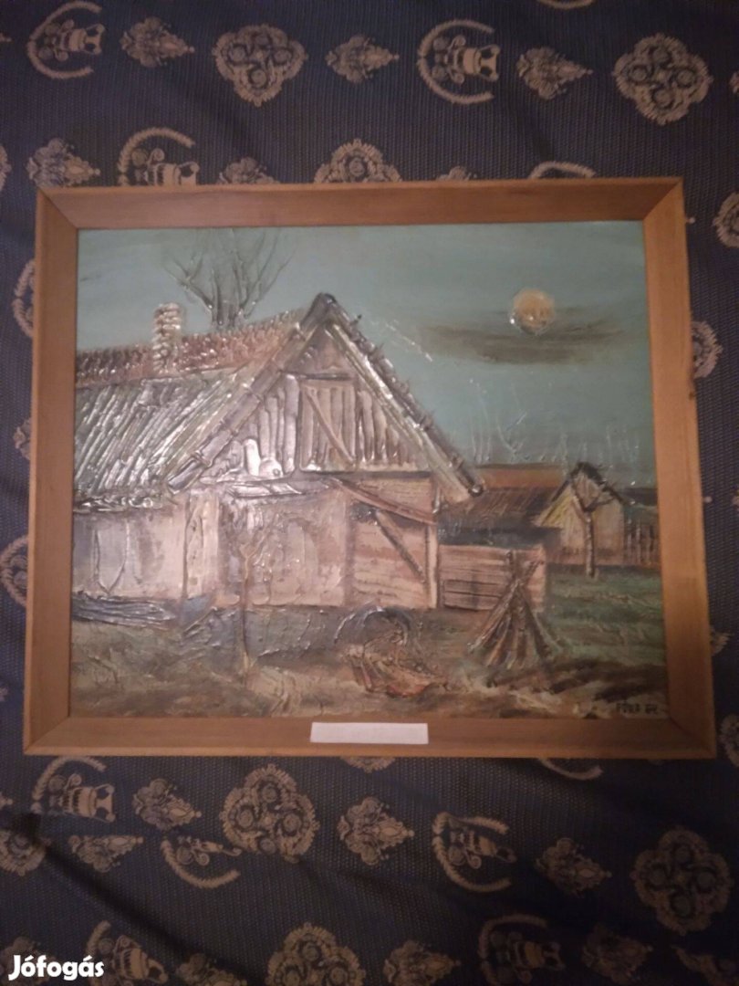 Póka György, olajfestmény