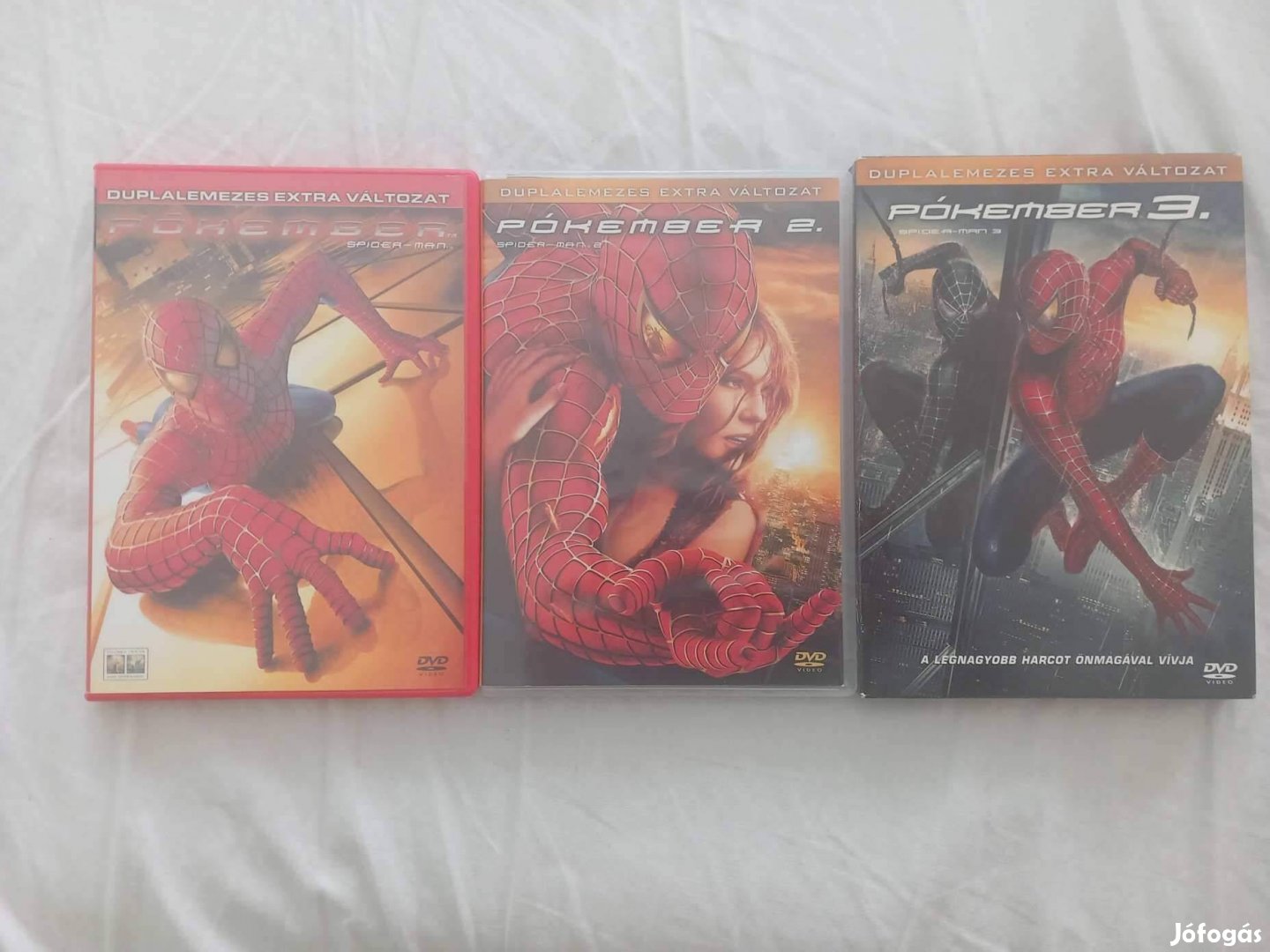 Pókember 1-3 DVD Gyűjtemény