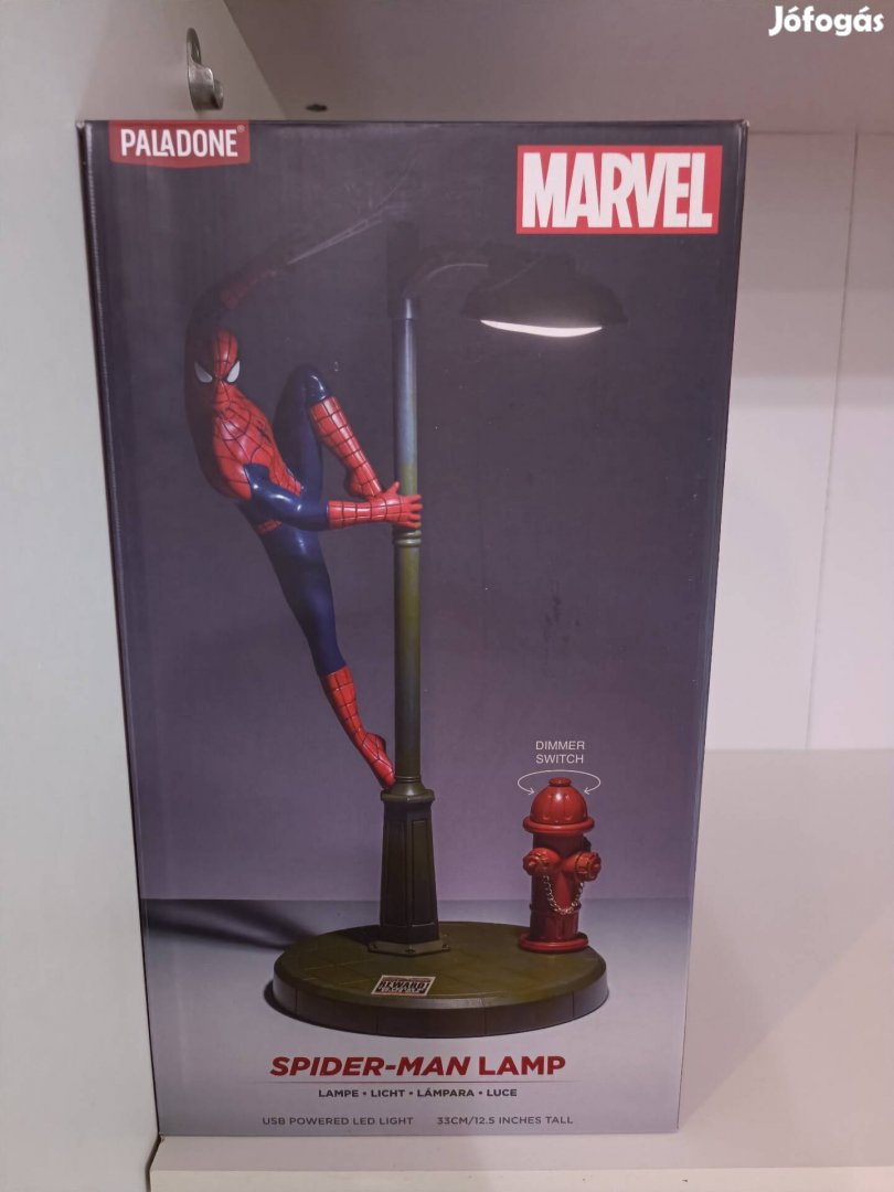 Pókember Marvel eredeti asztali lámpa eladó