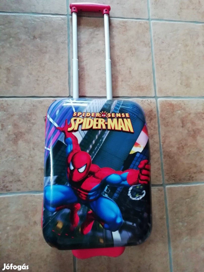 Pókember,gurulós gyermek bőrönd,Spiderman