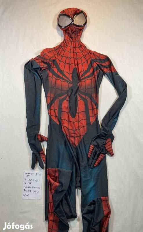 Pókember jelmez, felnőtt jelmez M315