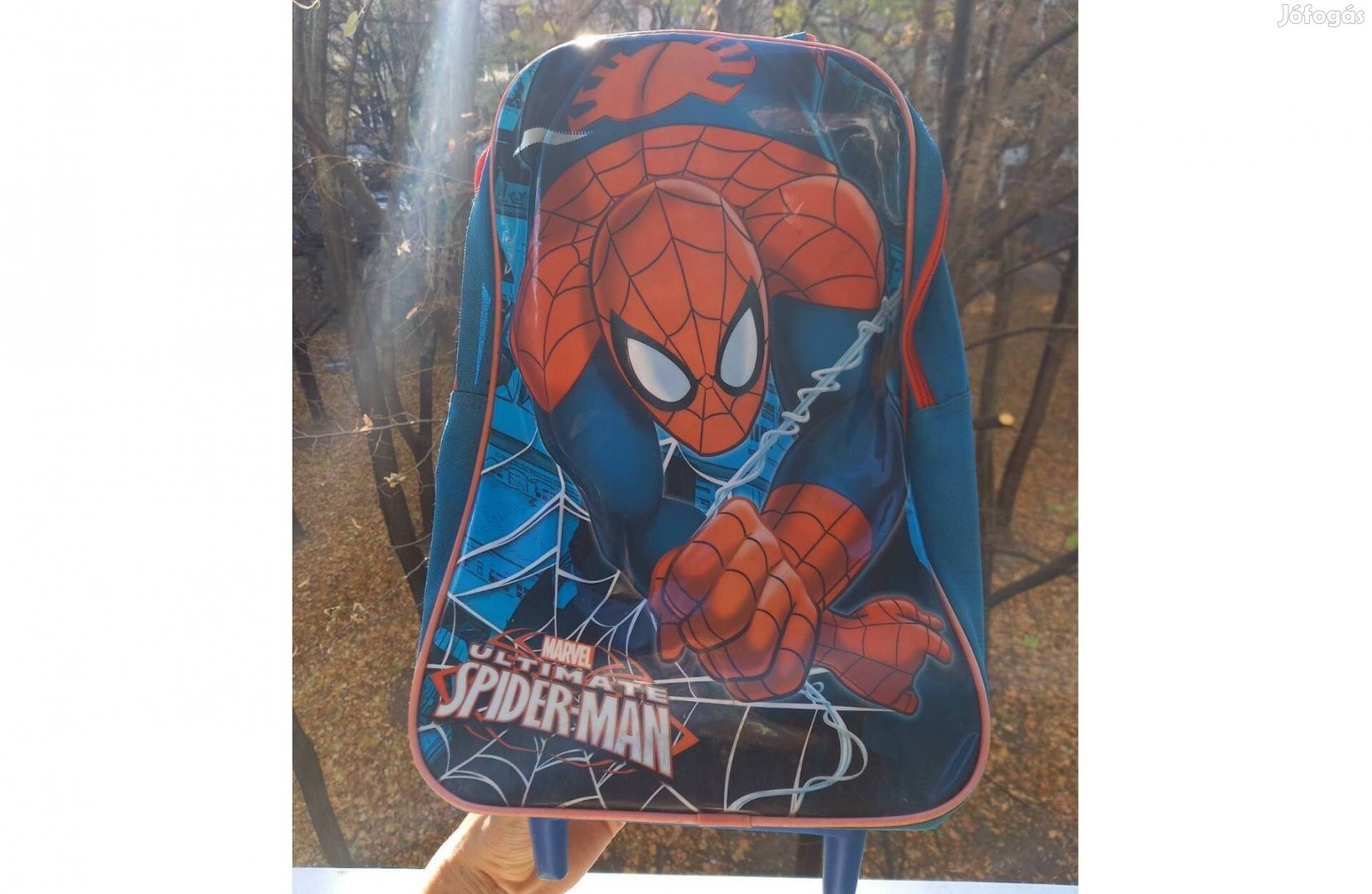 Pókemberes - Spiderman húzós iskolatáska, kistáska gyerekeknek