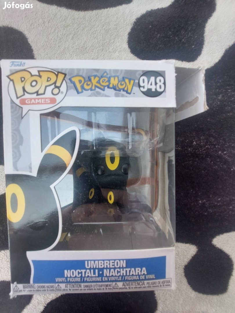 Pokémon 1250db kártya + Umbreon Pop Funky figura