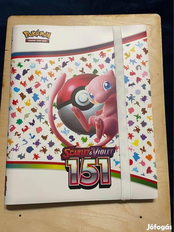 Pokémon 151 album. Üres ! Csak mappa!