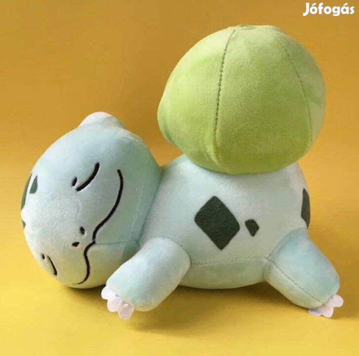 Pokemon Bulbasaur plüss 20 cm Új számlával Készletről pokémon