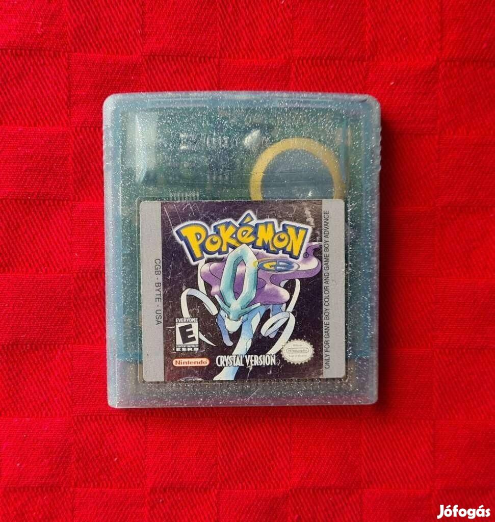 Pokemon Crystal US (Nintendo Game Boy) color advance gameboy Angol nye