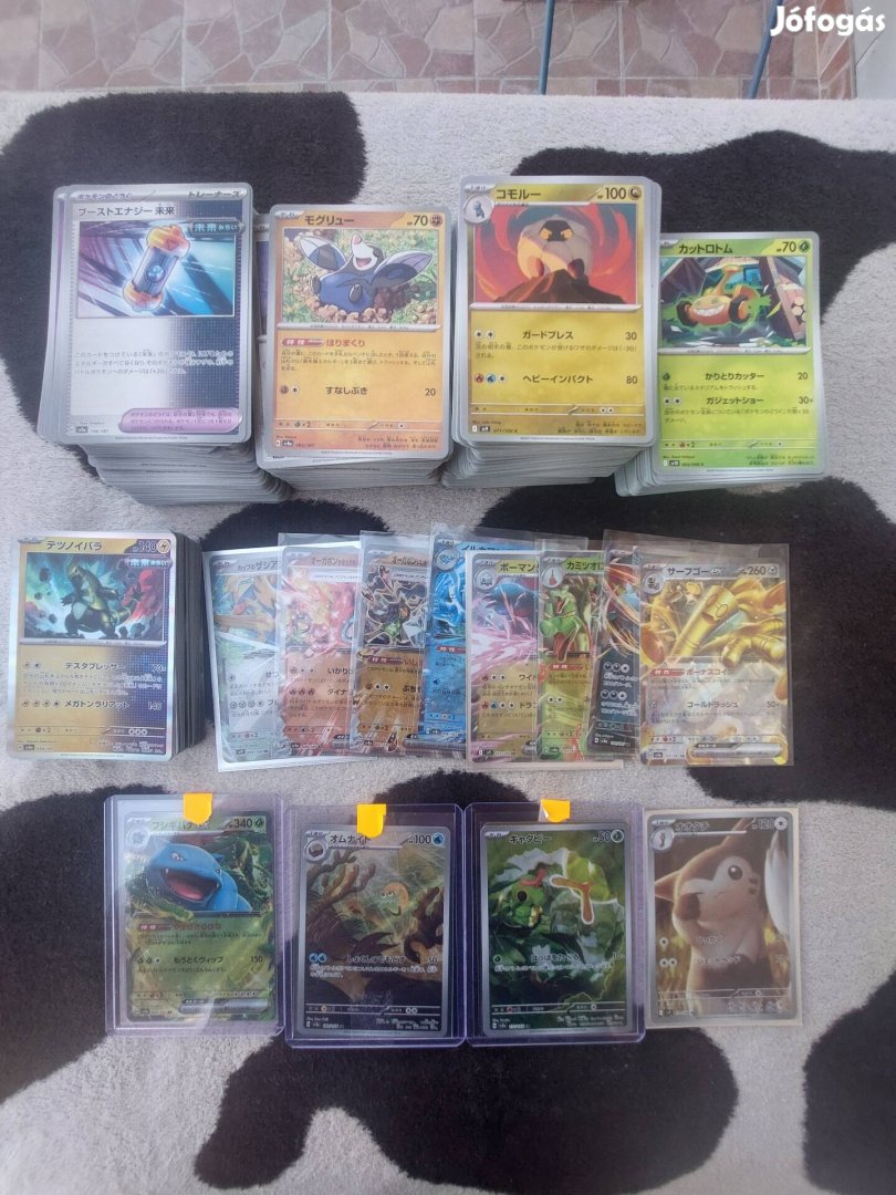 Pokémon Eredeti Japán kártyák 650+