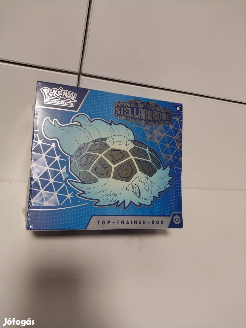 Pokémon KP07 Top Trainer Box német nyelvű kártya doboz