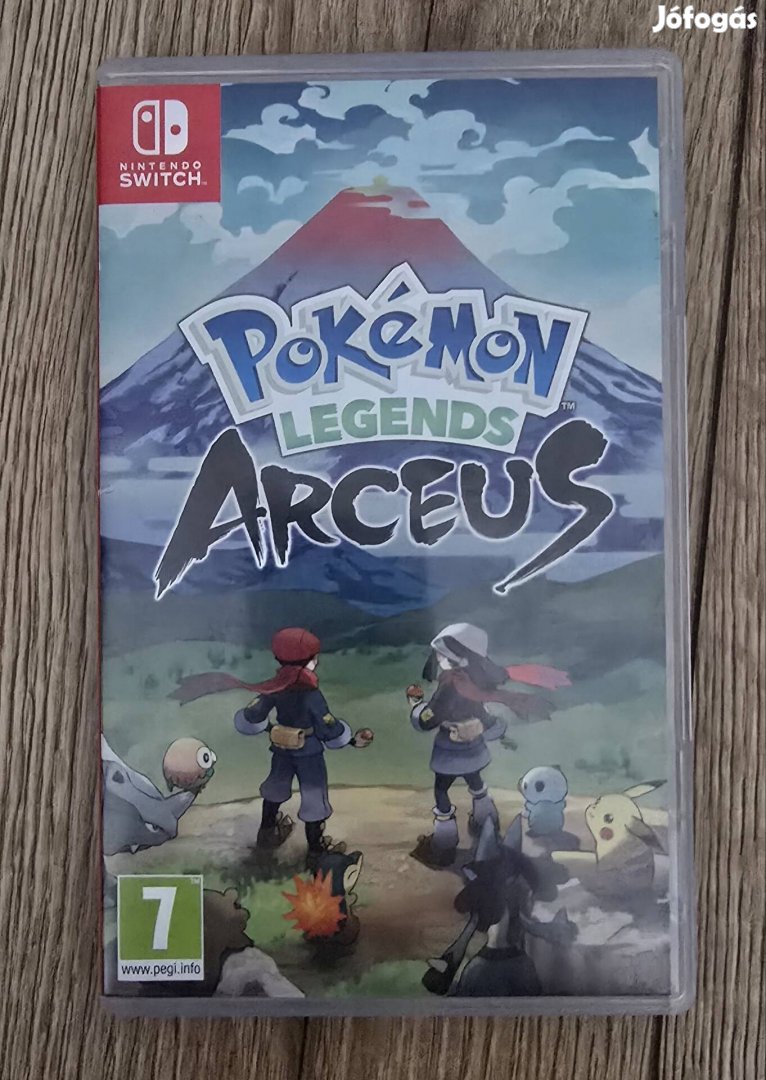 Pokémon Legends Arceus Nintendo Switch használt játék 