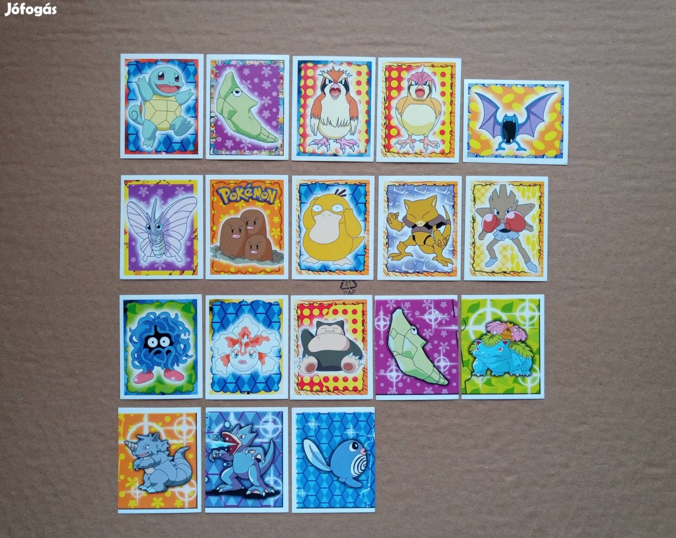 Pokémon Merlin Sticker matrica Nintendo 