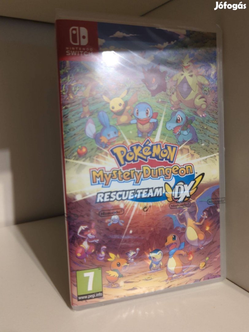 Pokémon Mystery Dungeon: Rescue Team DX Új, bontatlan Nintendo Switch