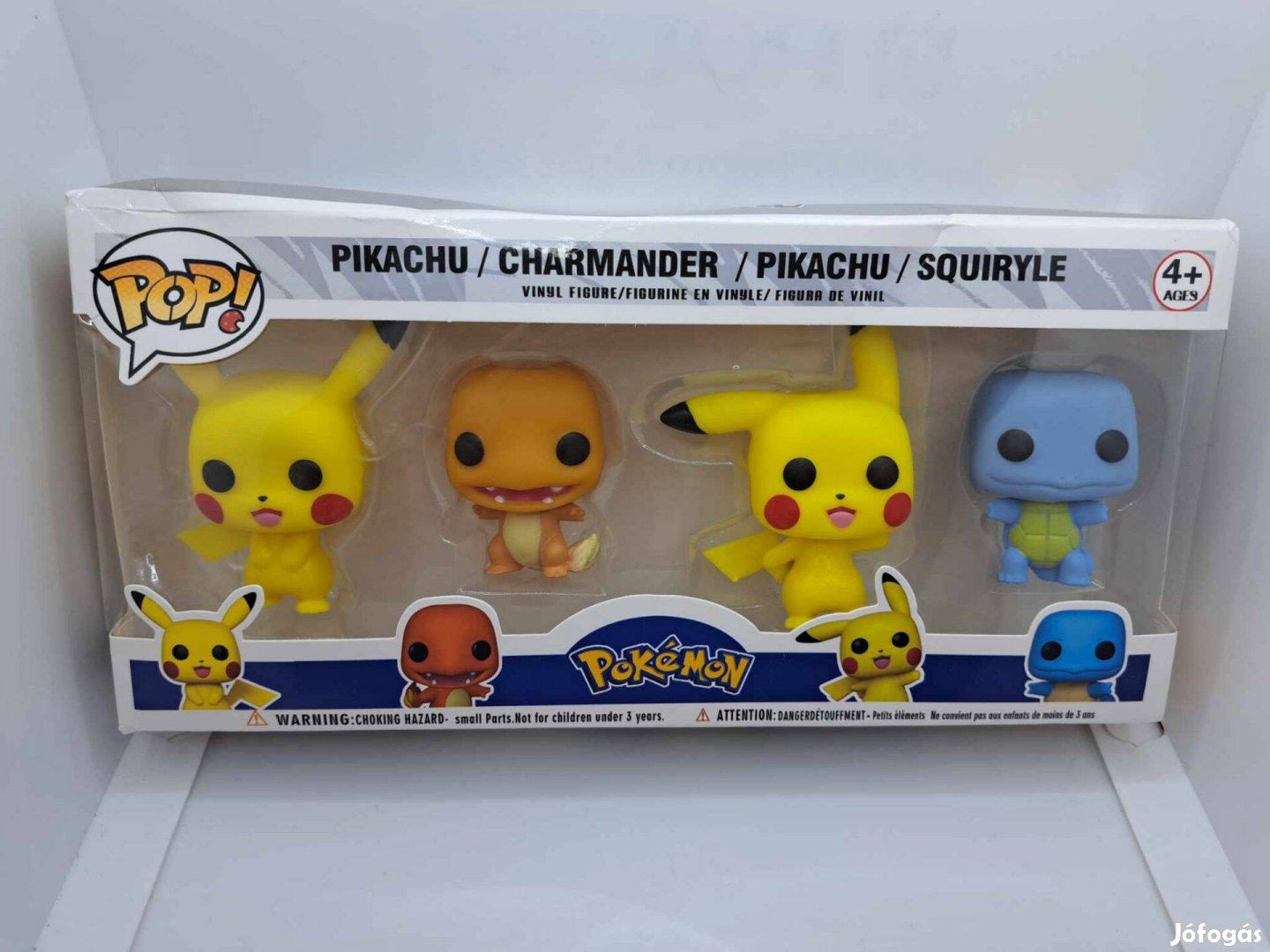 Pokémon POP figura 4 darabos