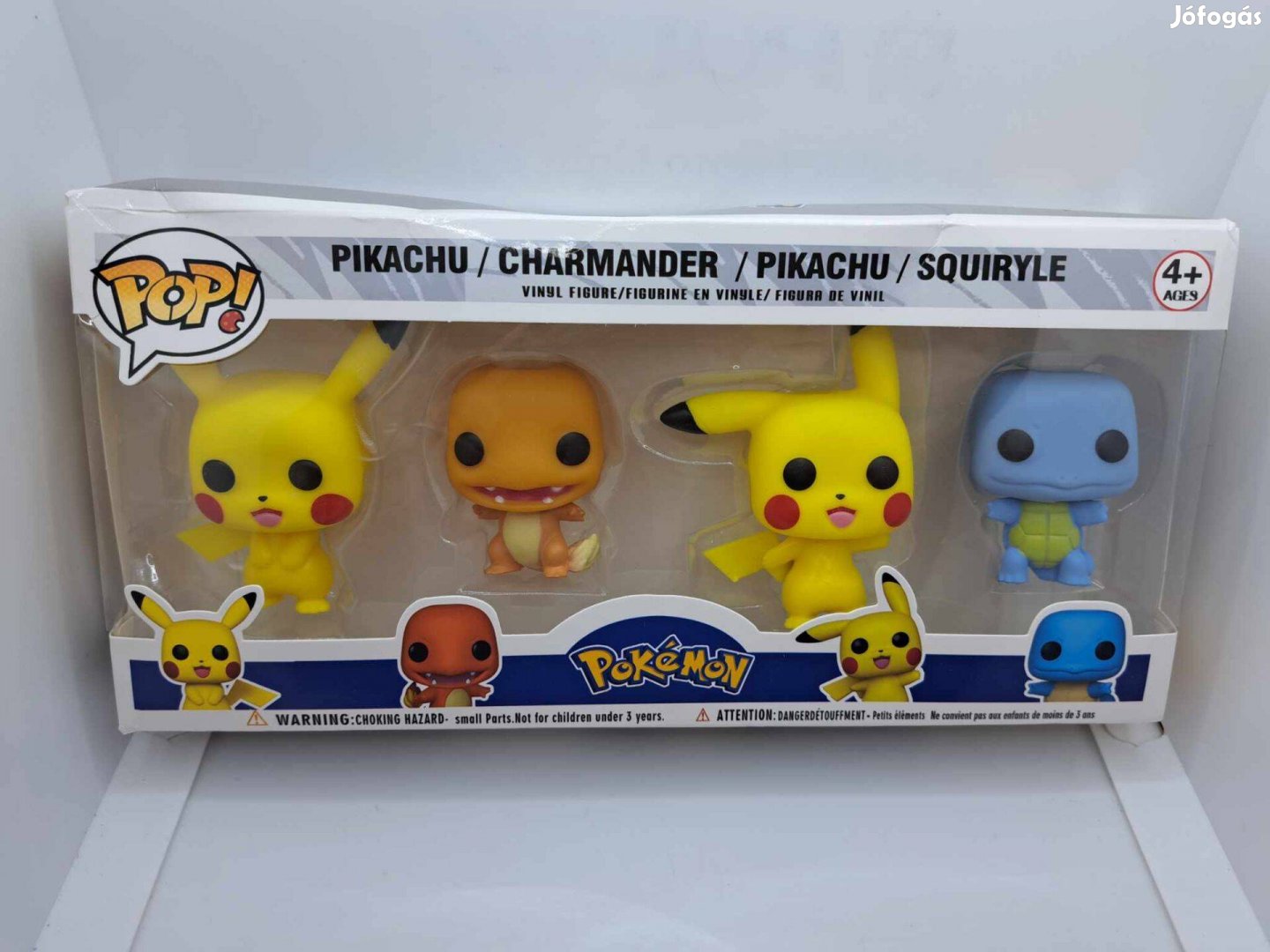 Pokémon POP figura 4 darabos