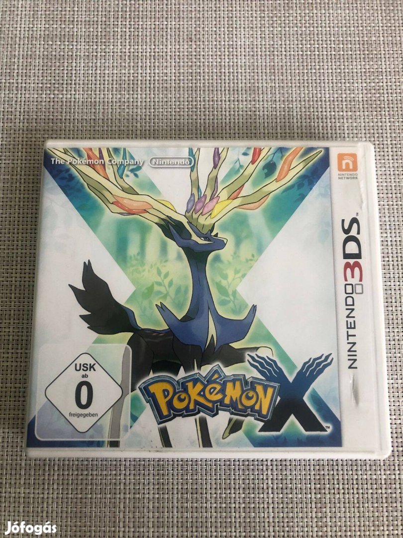 Pokémon Pokemon X Nintendo 3DS játék, német borító