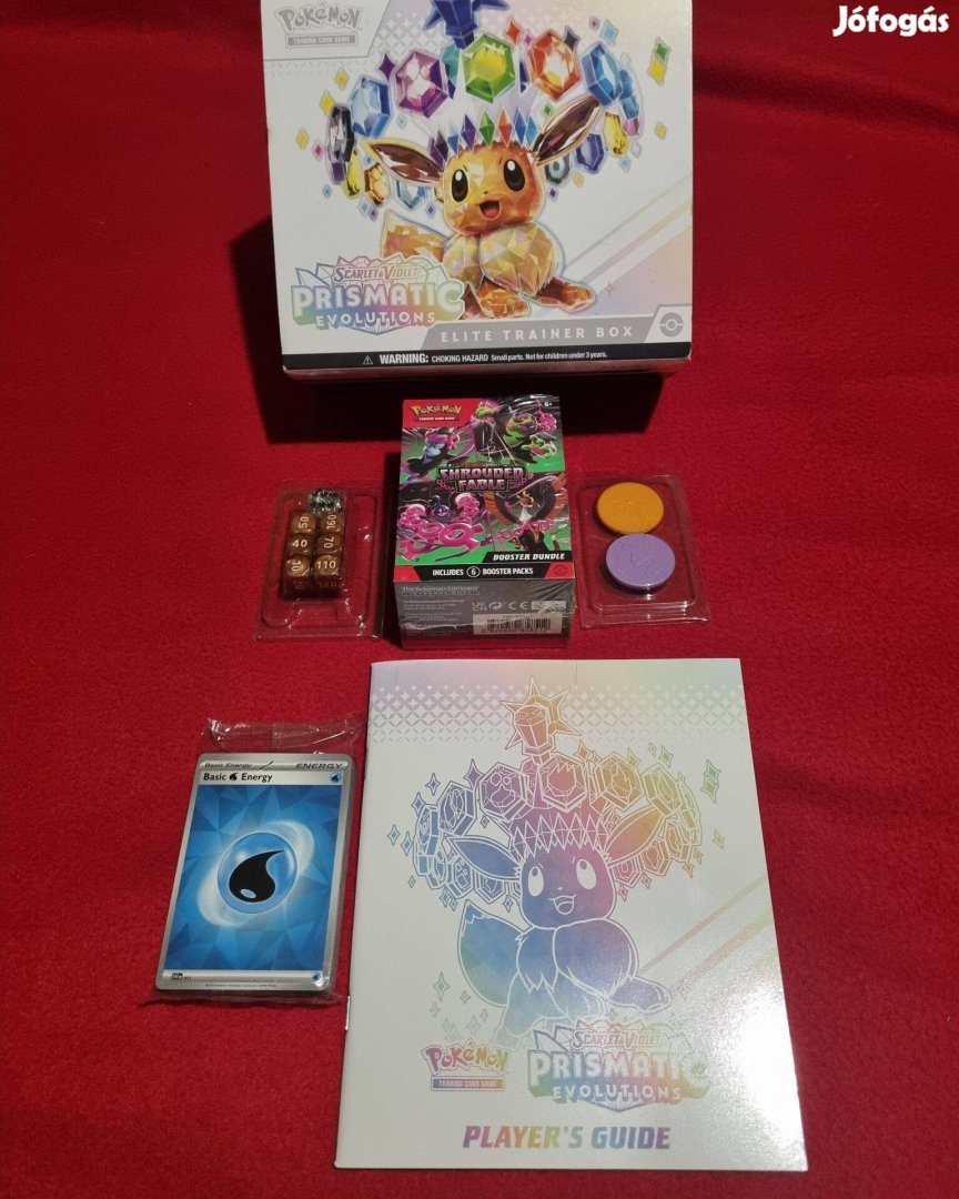 Pokémon TCG Kezdőcsomag Shrouded Fable Booster és Kiegészítők!