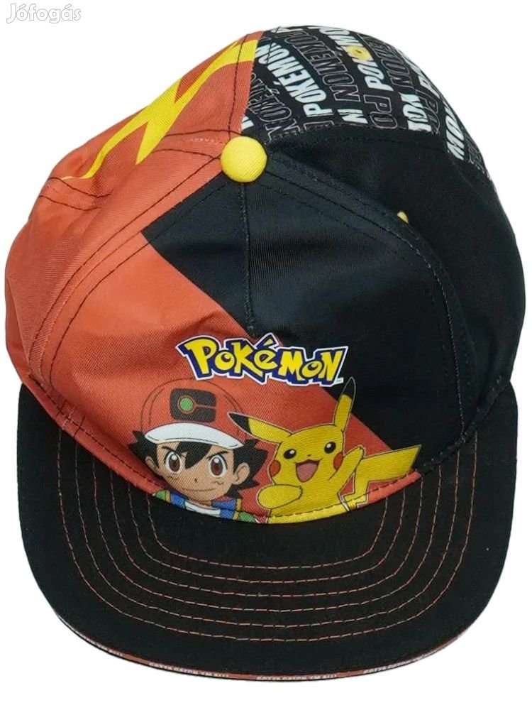 Pokémon Új (címke nélküli) Fiú Baseball sapka (Méret: 128)
