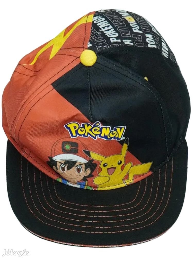 Pokémon Új (címke nélküli) Fiú Baseball sapka (Méret: 128)