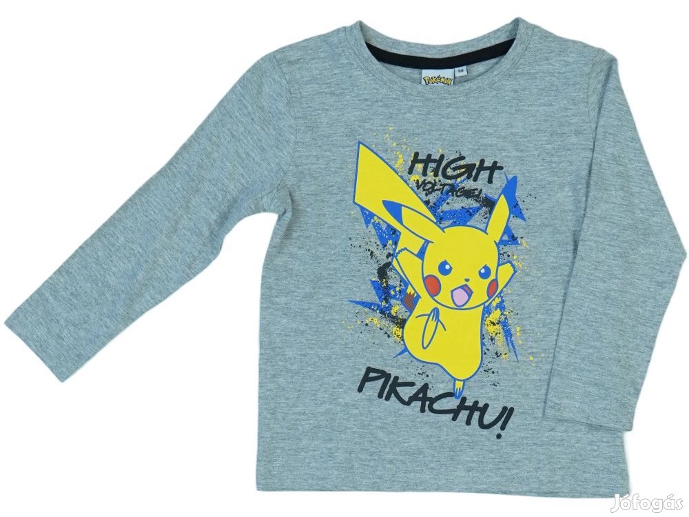 Pokemon Új (címkés) Fiú Hosszú ujjú felső (Méret: 98)