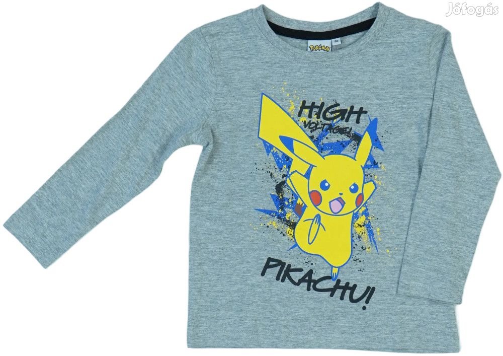 Pokemon Új (címkés) Fiú Hosszú ujjú felső (Méret: 98)