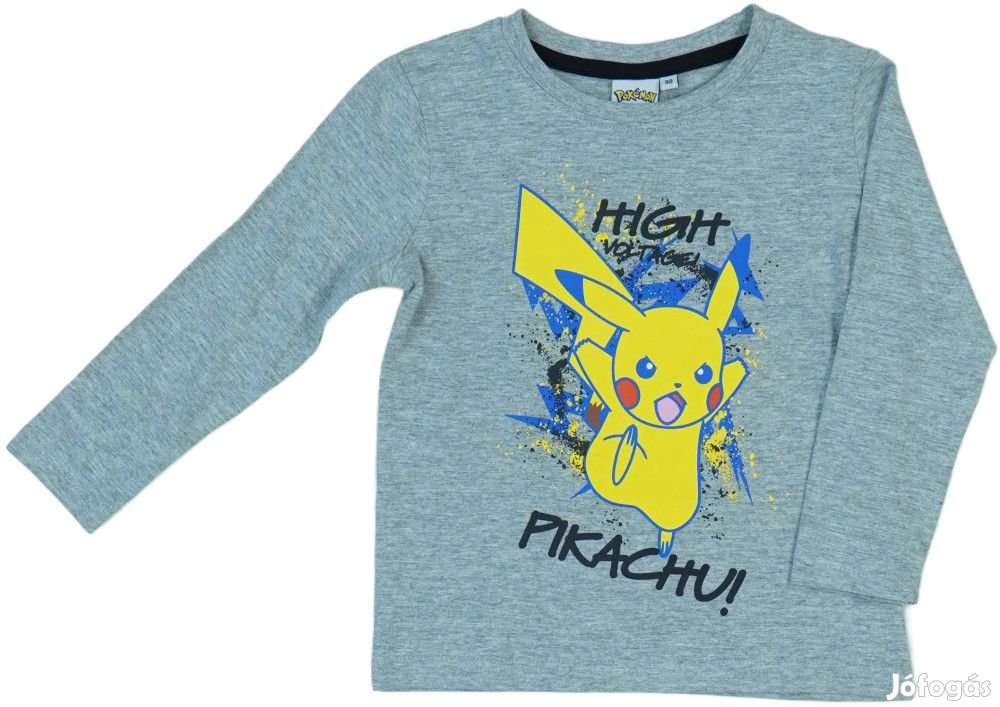 Pokemon Új (címkés) Fiú Póló (Méret: 98)