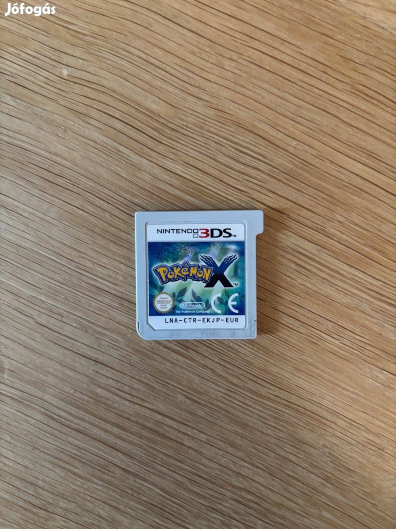 Pokemon X Kártya - Nintendo 3DS