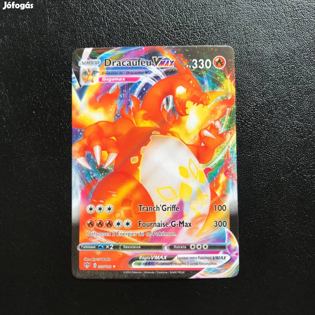 Pokémon - Darkness Ablaze - Charizard Vmax kártya