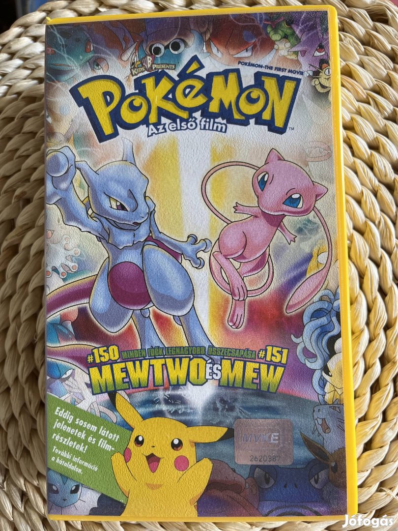 Pokémon az első film vhs