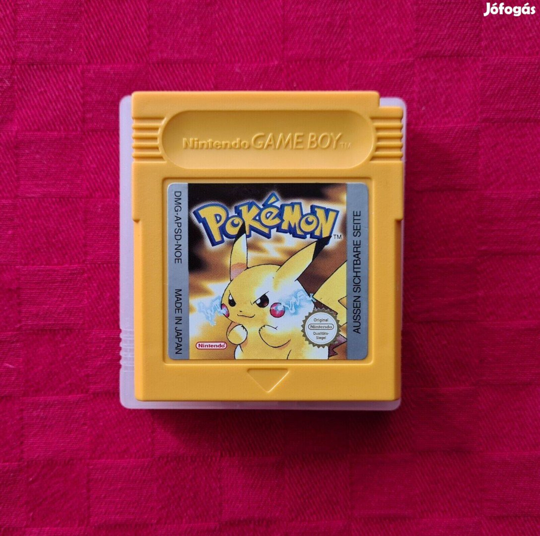 Pokemon gelbe (Nintendo Game Boy) gameboy pokémon gelbe yellow