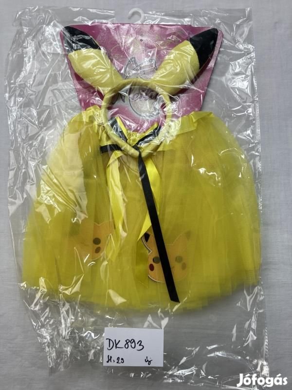 Pokemon jelmez, Pikachu jelmez DK893