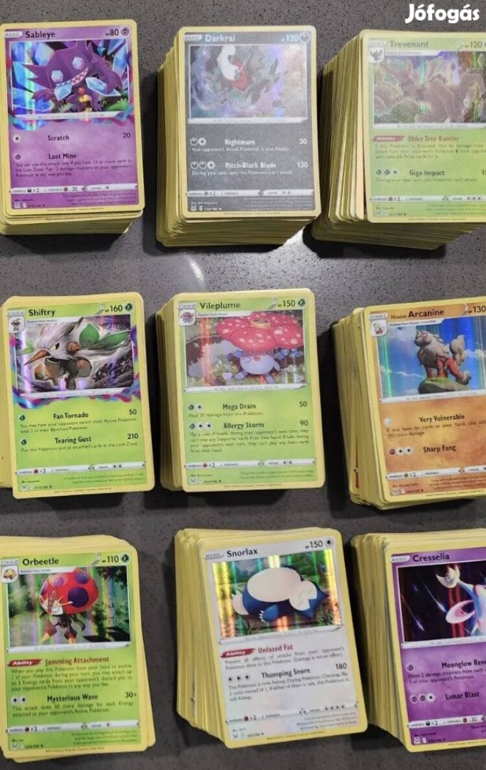 Pokémon kártya gyűjtemény