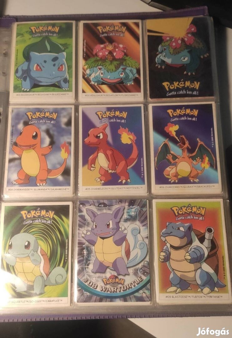 Pokémon kártyák 164 db