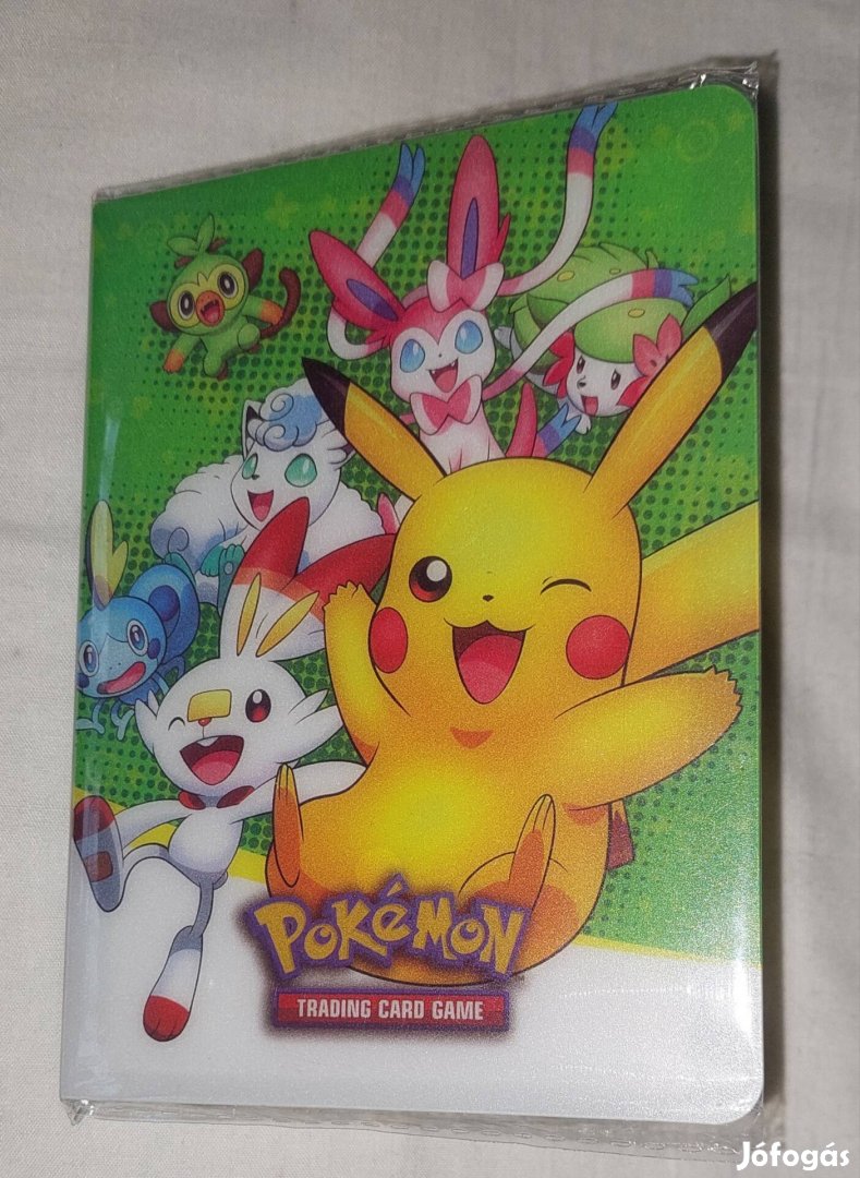 Pokémon kártyatartó album 80db-os Új