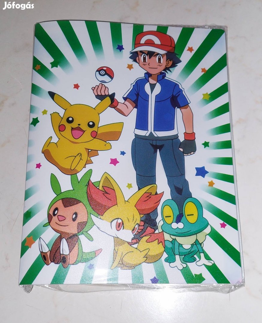 Pokémon kártyatartó album