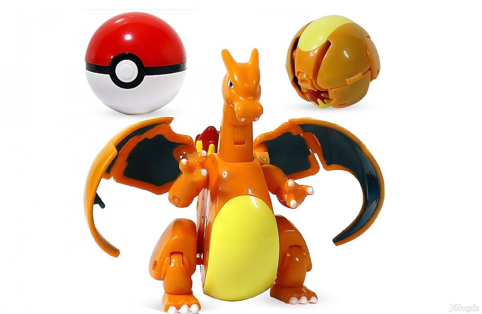 Pokemon labdába zárható Charizard figura 12 cm