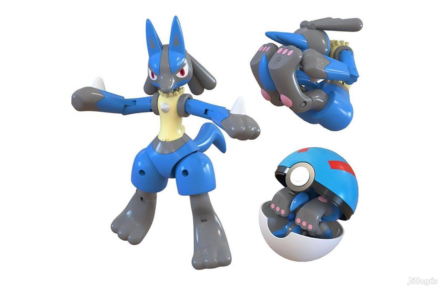 Pokemon labdába zárható Lucario figura 10 cm