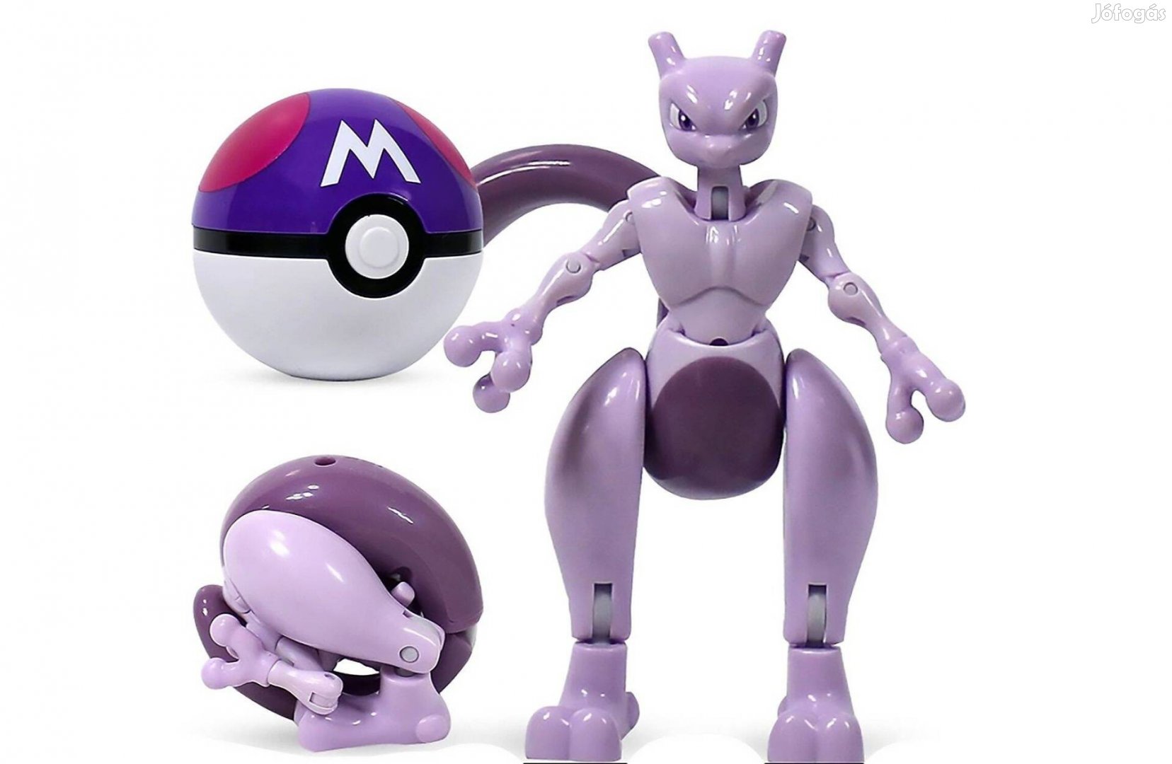 Pokemon labdába zárható Mewtwo figura 12 cm